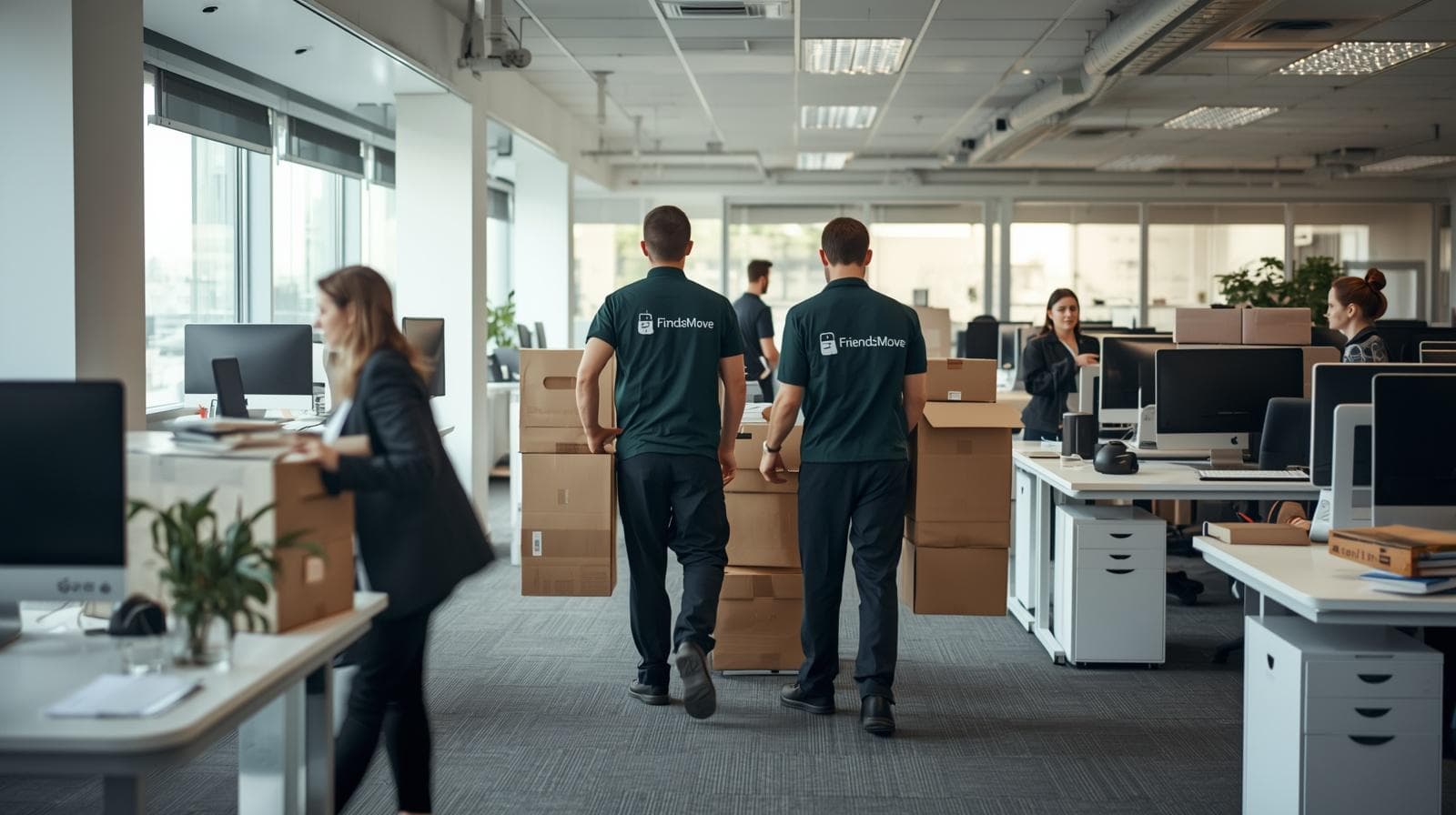 Firmenumzug für Unternehmen mit FriendsMove